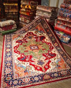 The price of silk carpet