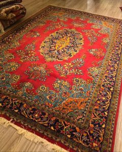 silk carpet