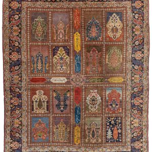 pictorial antique carpet