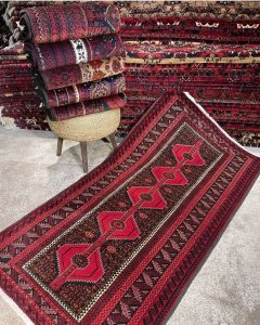 Persian handwoven rug