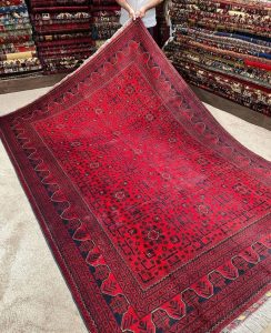 hand-woven carpet