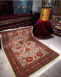 Hand woven carpets in Dubai
