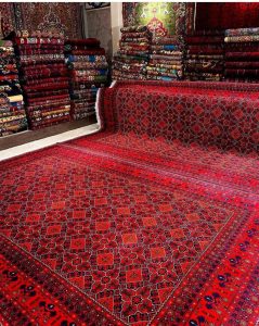 Hand woven carpets in Dubai
