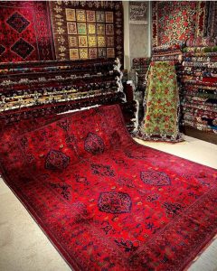 Challenging Handwoven carpet