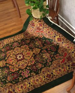 Challenging Handwoven carpet