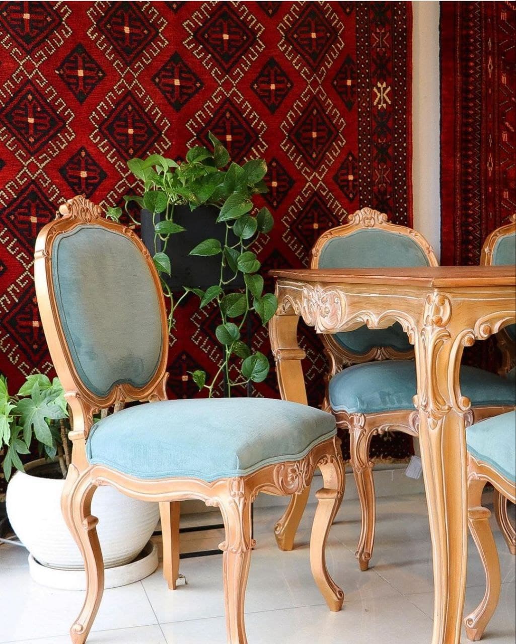 handmade persian carpet