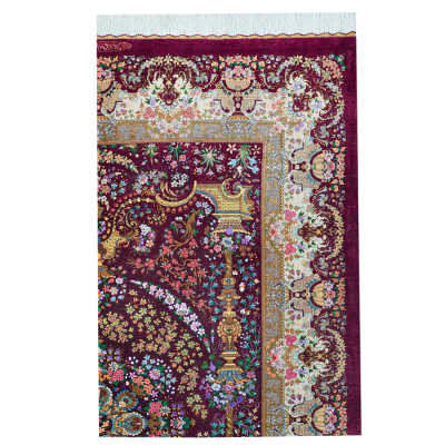 iran silk rug price