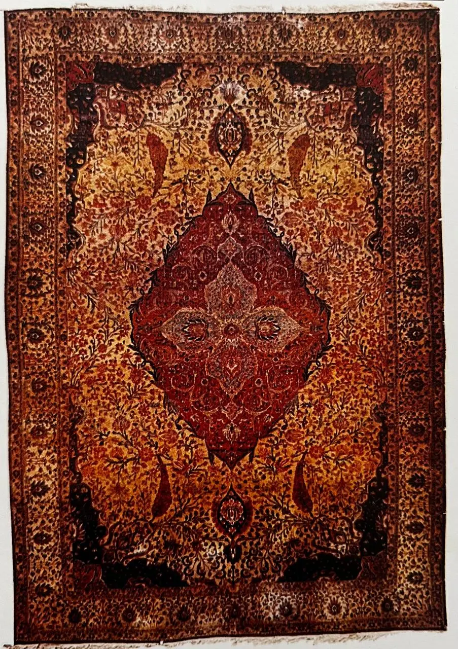 Persian rug in the historical period