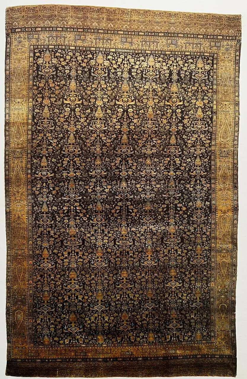 Kashan iranian rug