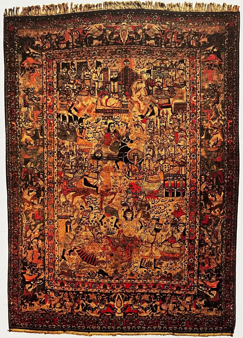 Handmade persian rug