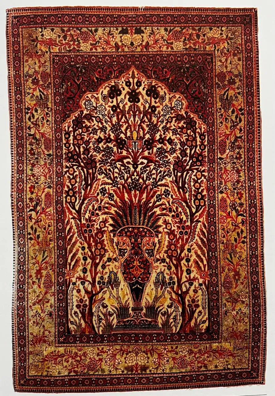 Handmade kashan carpet