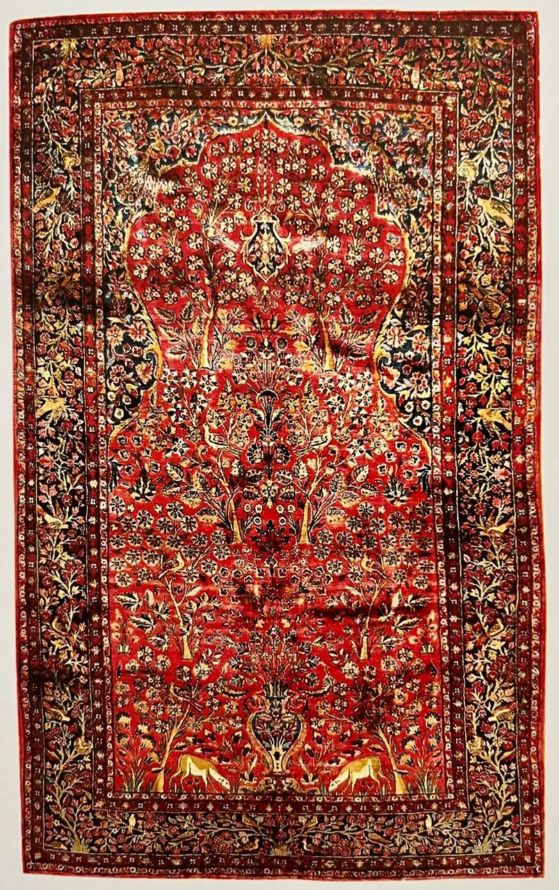 Kashan carpet during Qajar era